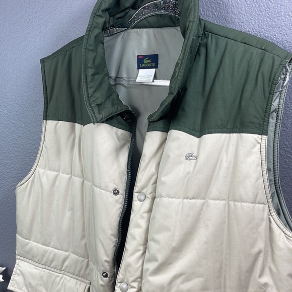 Lacoste puffer  vest jacket men 56/7, preloved I great condition - Picture 15 of 16